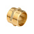 Ниппель латунь 1 1/4" GAPPO (60/5) G1204.07 5
