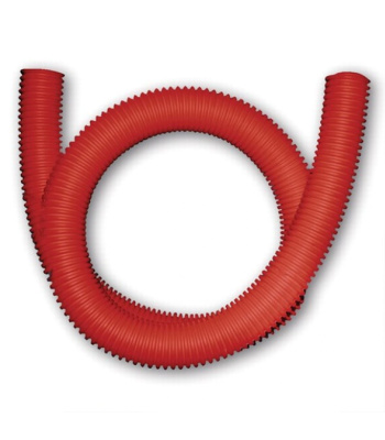 Шланг гофрированный ПЭ для PE-X Дн 32 для трубы Дн 20 красный 50м 