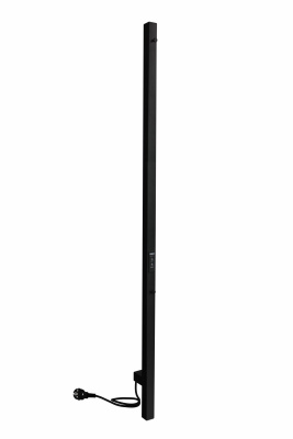 Полотенцесушитель эл. Style PRO 120х10 (скр.монтаж, унив.подкл., Черный муар) INDIGO LSPRE120-10BRRt