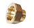 Переходник латунь 3/4" В - 1/2" Н RM