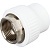 Муфта PP-R комбинированная 40х1 1/2" ВР (шестигранная)