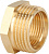 Футорка латунь 1" Н х 1/2" В GAPPO G1219.0604 10
