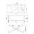 Ванна акриловая 170х75 "Алекса" Triton, с ручками 