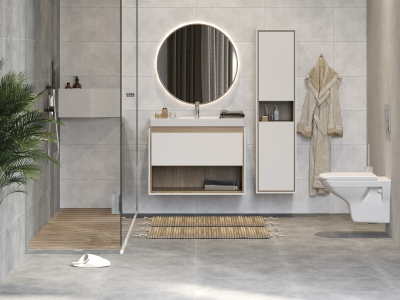 Унитаз подвесной CARINA NEW CLEAN ON (б/обод, гор вып м/лифт, дюро) Cersanit 