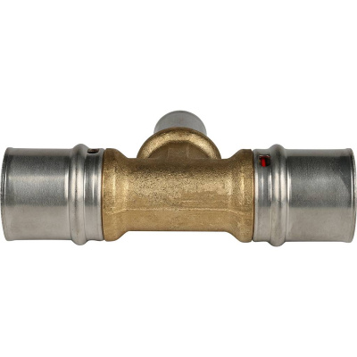 Тройник МП пресс 26х16х26 STOUT SFP-0005-261626