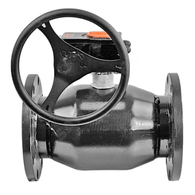 Кран шаровой сталь Ду250 Ру25 фл с редуктором ПОЛН FORTECA L=750мм