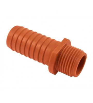 Штуцер пластмассовый 1/2" НР (1200)