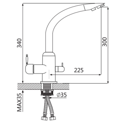 smesitel-dlya-kukhni-oute-t633bk-5050