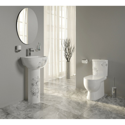 Умывальник с пьедесталом Art Flora 48 Sanita Luxe