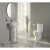Умывальник с пьедесталом Art Flora 48 Sanita Luxe