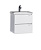 Подстолье "Bello 50" (белый) 2 ящика (подвесная) под умывальник "COMO 50" 465*477*396