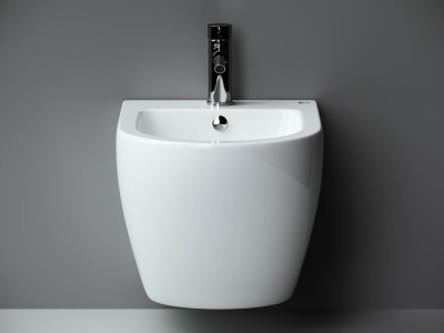 Биде METROPOL RIMLESS подвесное Ceramica Nova