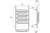 Полотенцесушитель Point PN01156S П5 500x600, хром Полотенцесушитель Point PN01156S П5 500x600, хром