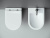 Биде METROPOL RIMLESS подвесное Ceramica Nova