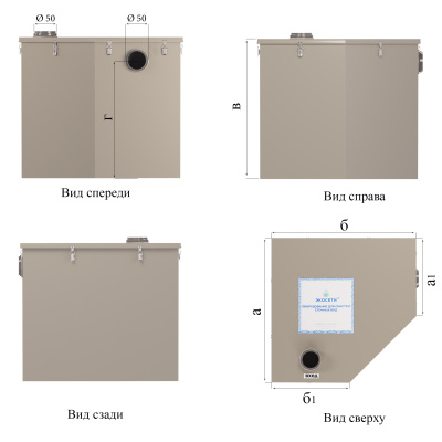 3. Размеры и виды без ВЗ