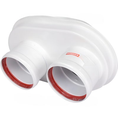 Адаптер на 80/80 универсальный моноблочный (кроме Immergas и Navien Deluxe 75/100 стар.)