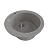 Мойка ML-GMS01 СТАНДАРТ круглая, темно-серый (309), 475мм (глуб. чаши 194)
