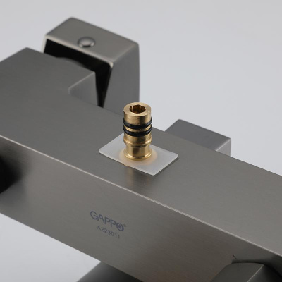 Душевая система GAPPO оруж. сталь G2407-9
