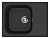 Мойка ULGRAN Brilliant ультра-черный 202-344b 640х490х190