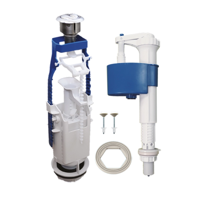 Арматура к смывному бачку Псков 2-х кн. нижний подвод А77.59.14.1