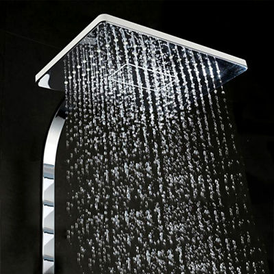 Душевая система GAPPO белый/хром G2407-8