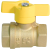 Кран ГАЗ шаровой 3/4" бгг Бологое
