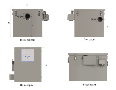 3. Размеры и виды без ВЗ