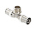 Тройник МП пресс 20х1/2х20 НР Valtec