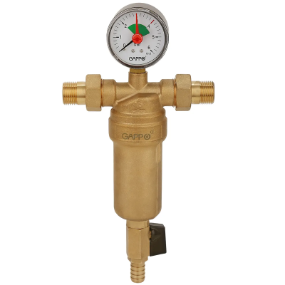 Фильтр промывной для горячей воды 3/4" GAPPO G1411.05 1