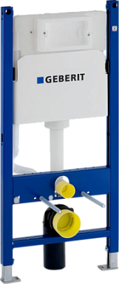 Инсталляция Geberit Duofix кнопка Delta 30 хром 458.163.21.1