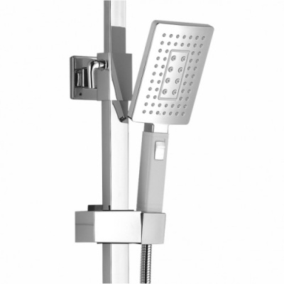 Душевая система ROSE R1636F белый/хром
