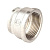 Муфта латунь 3/4" х 1/2" переходная GAPPO никель (140/10) G2202.0504