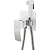 Смеситель ROSE с гигиеническим душем R1505F белый/хром