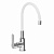 Смеситель AVRORA Kitchen для кухни AV9002W белый с высоким гибким изливом