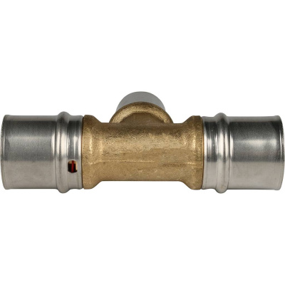 Тройник МП пресс 26х20х26 STOUT SFP-0005-262026