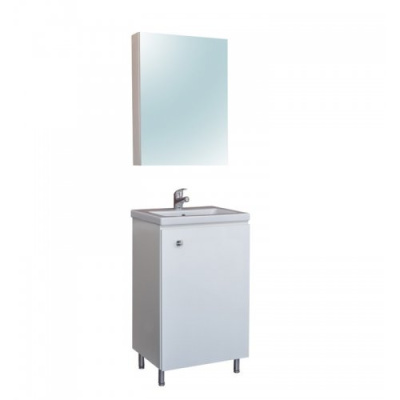 Шкаф-зеркало "Лацио 50" правый