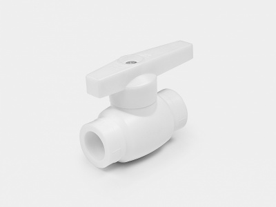 Кран шаровой PP-R Дн 20 КОНТУР (лат.шар) (120/6)