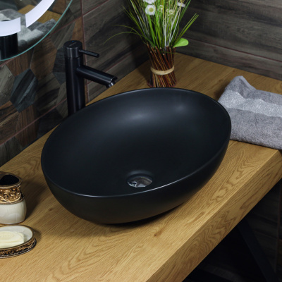 умывальник черный