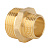 Ниппель переходной 1 1/4" х 1" GAPPO латунь (75/5) G1205.0706 5