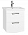 Тумба подвесная "Жасмин-2" п/умыв "COMO 50" В2 Белый люкс