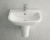 Умывальник Vitra S20 60 см, белый 5503B003-0001 Умывальник Vitra S20 60 см, белый 5503B003-0001