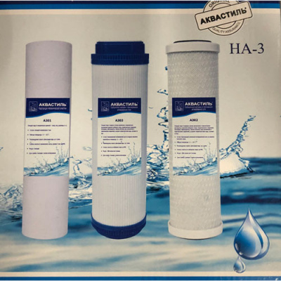 Набор картриджей NKIU 1005 Millennium 3-ой (умягчение) 