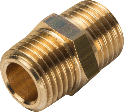 Ниппель латунь 1/4" General Fittings