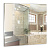 Зеркало MIXLINE "Квадрат" 400*400 без полки