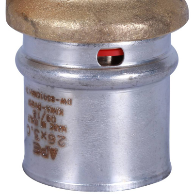 Угольник МП пресс 26х1" ВР STOUT SFP-0010-000126