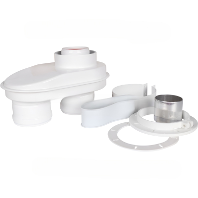 Адаптер на 80/80 универсальный моноблочный (кроме Immergas и Navien Deluxe 75/100 стар.)