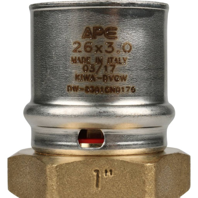 Муфта МП пресс 26х1" НР STOUT SFP-0001-000126