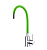 Смеситель TSARSBERG для кухни TSB-114-SA004 салатовый с гибким изливом
