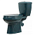 Унитаз-компакт ДОРА зеленый (к/вып, н/под, сид, арм, гофра К828) Ст. Оскол