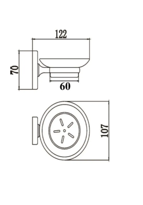 мыльница настенная 5